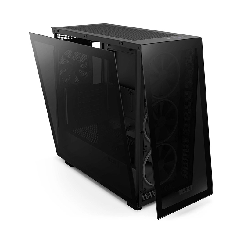 Gabinete NZXT H7 ELITE  TX S/Fuente Cristal USB 3.2 TIPO C CM-H71EB-01 - Negro 
