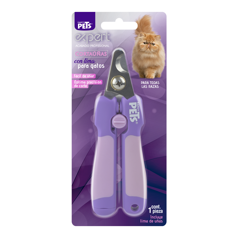 CORTAUÑAS C/LIMA P/GATO EXPERT