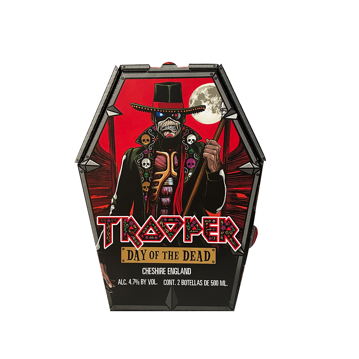 Gift Duo Pack Iron Maiden Trooper Day Of The Dead 500 ml
