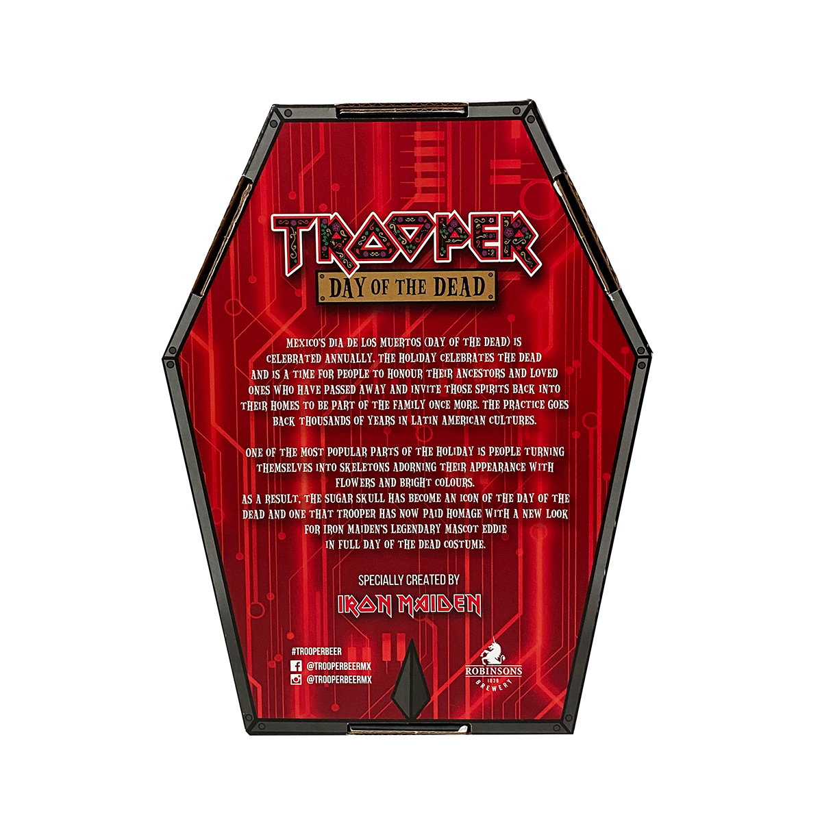 Gift Duo Pack Iron Maiden Trooper Day Of The Dead 500 ml