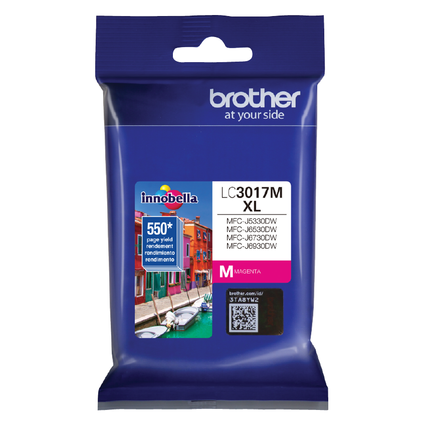 Cartucho Brother Lc3017m Magenta 550 Paginas