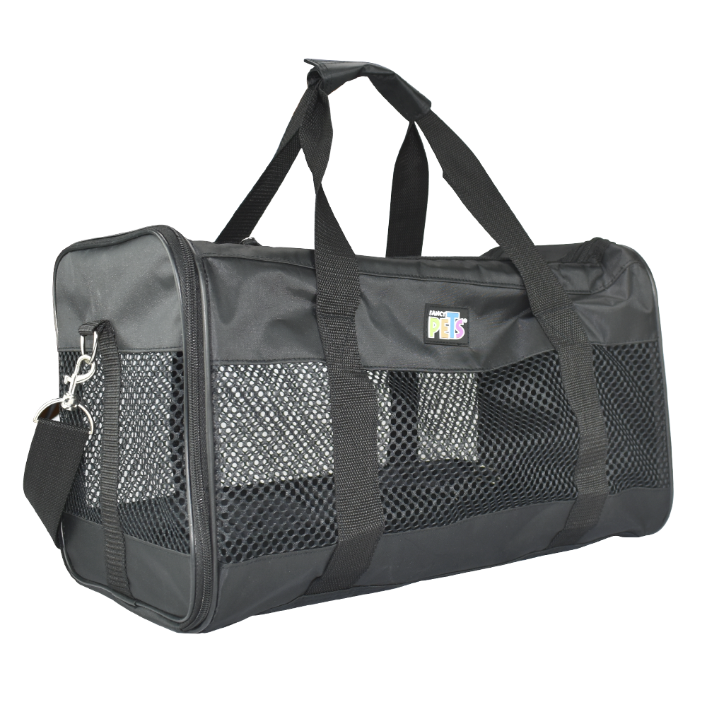 TRANSPORTADORA CH DE TELA NEGRA BASIC