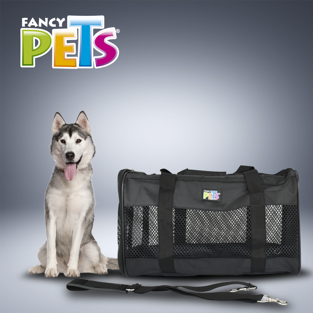 TRANSPORTADORA CH DE TELA NEGRA BASIC