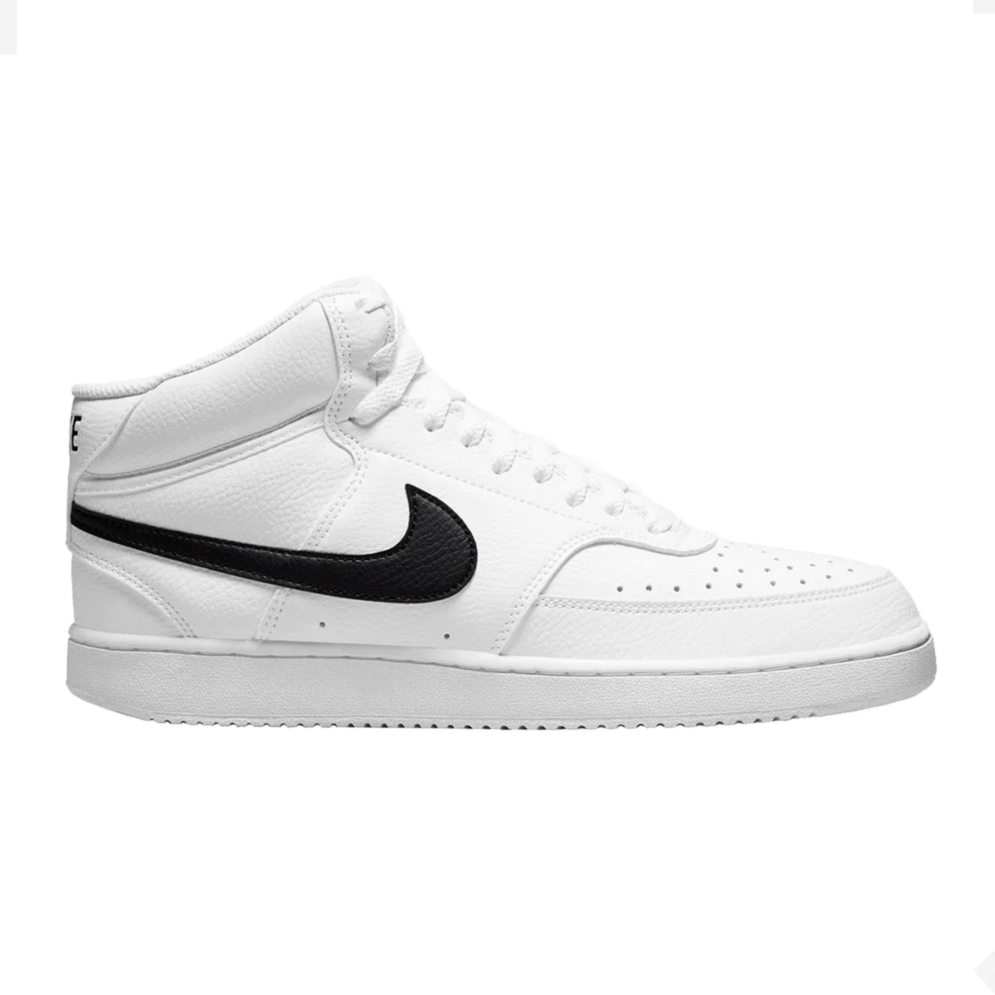 Tenis Nike Court Vision Mid Blanco con Negro Hombre DN3577101