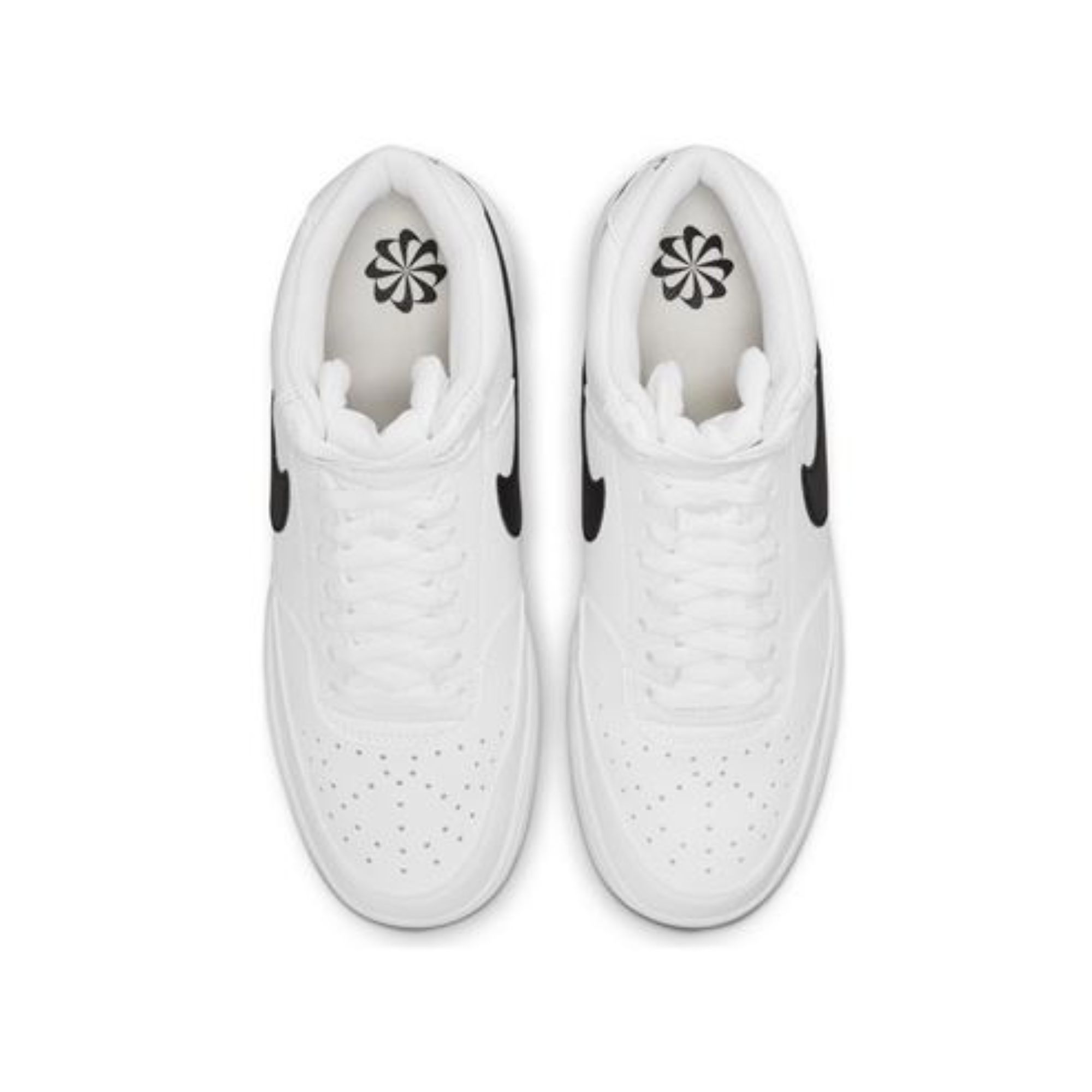 Tenis Nike Court Vision Mid Blanco con Negro Hombre DN3577101