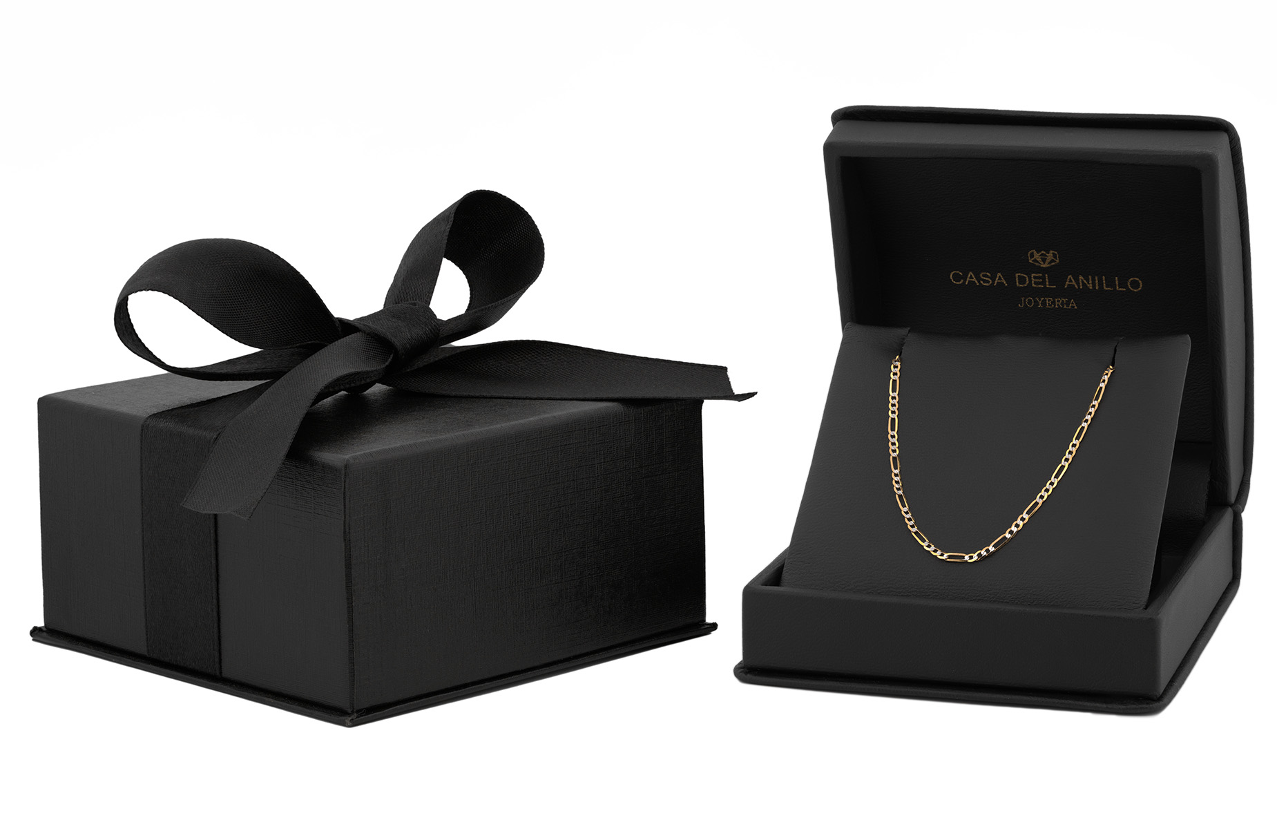 Cadena Estilo Cartier Diamantada Oro Italiano Sólido 14k 55 cm 