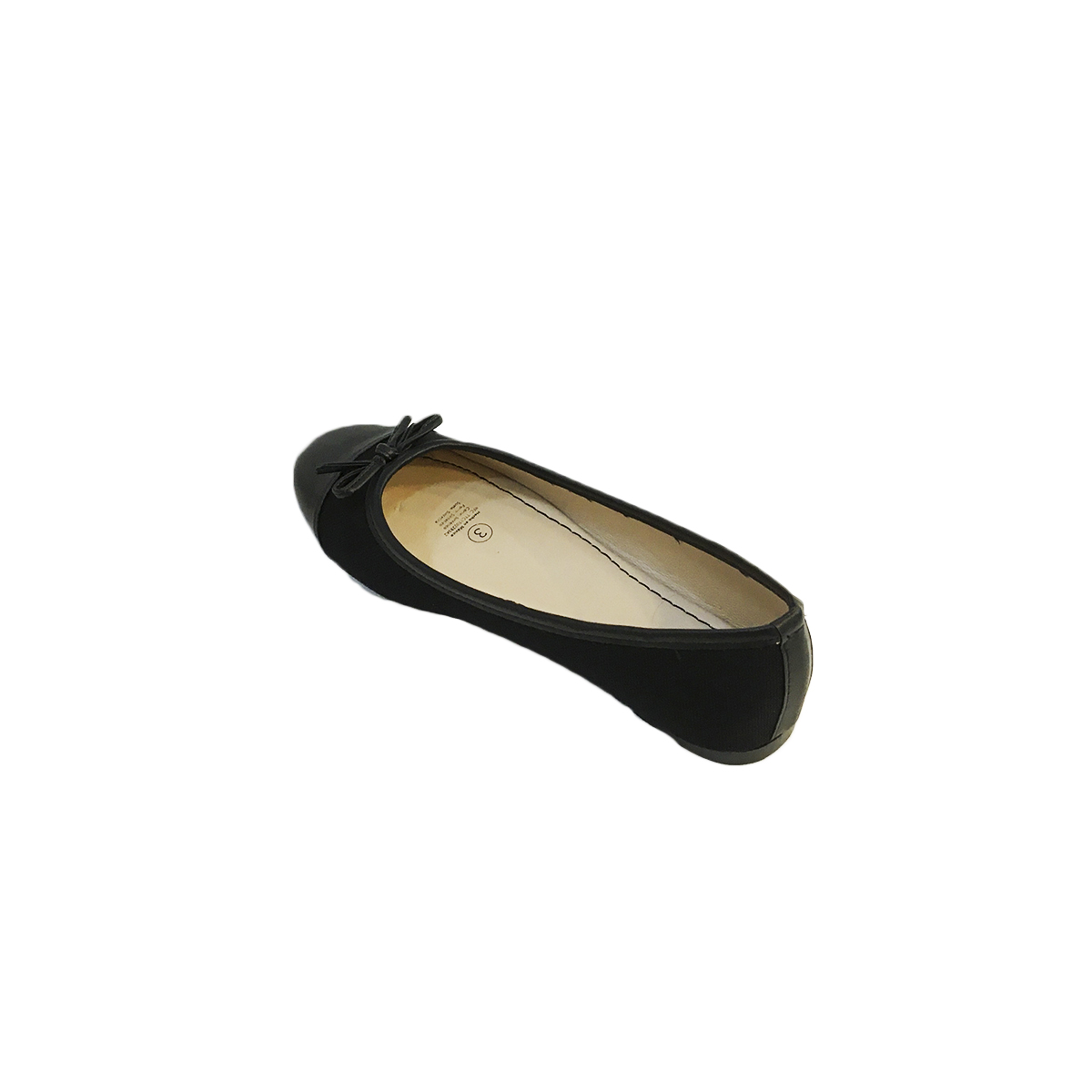 Flats Zapatos de piso Mujer Valdano Negro Casual