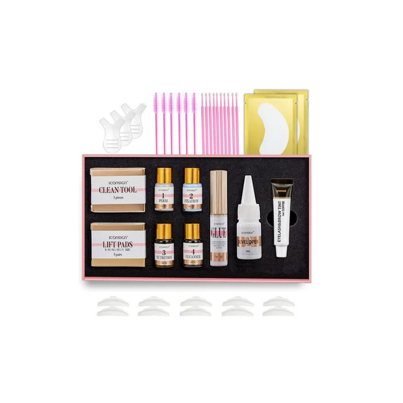 Kit Rizado Pestañas Lash Lifting + Pigmento Todo Incluido