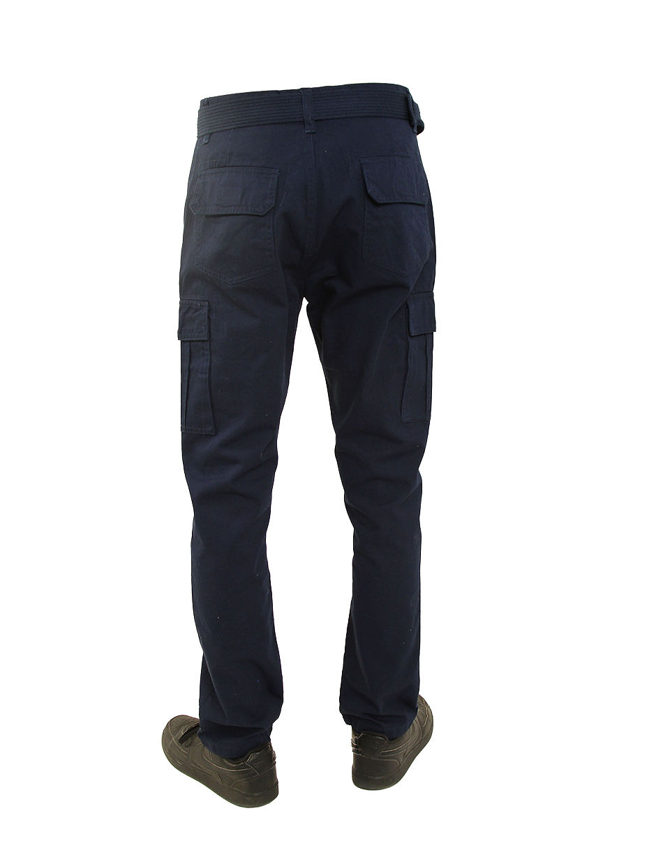 Pantalón hombre Heroe de gabardina tipo cargo  