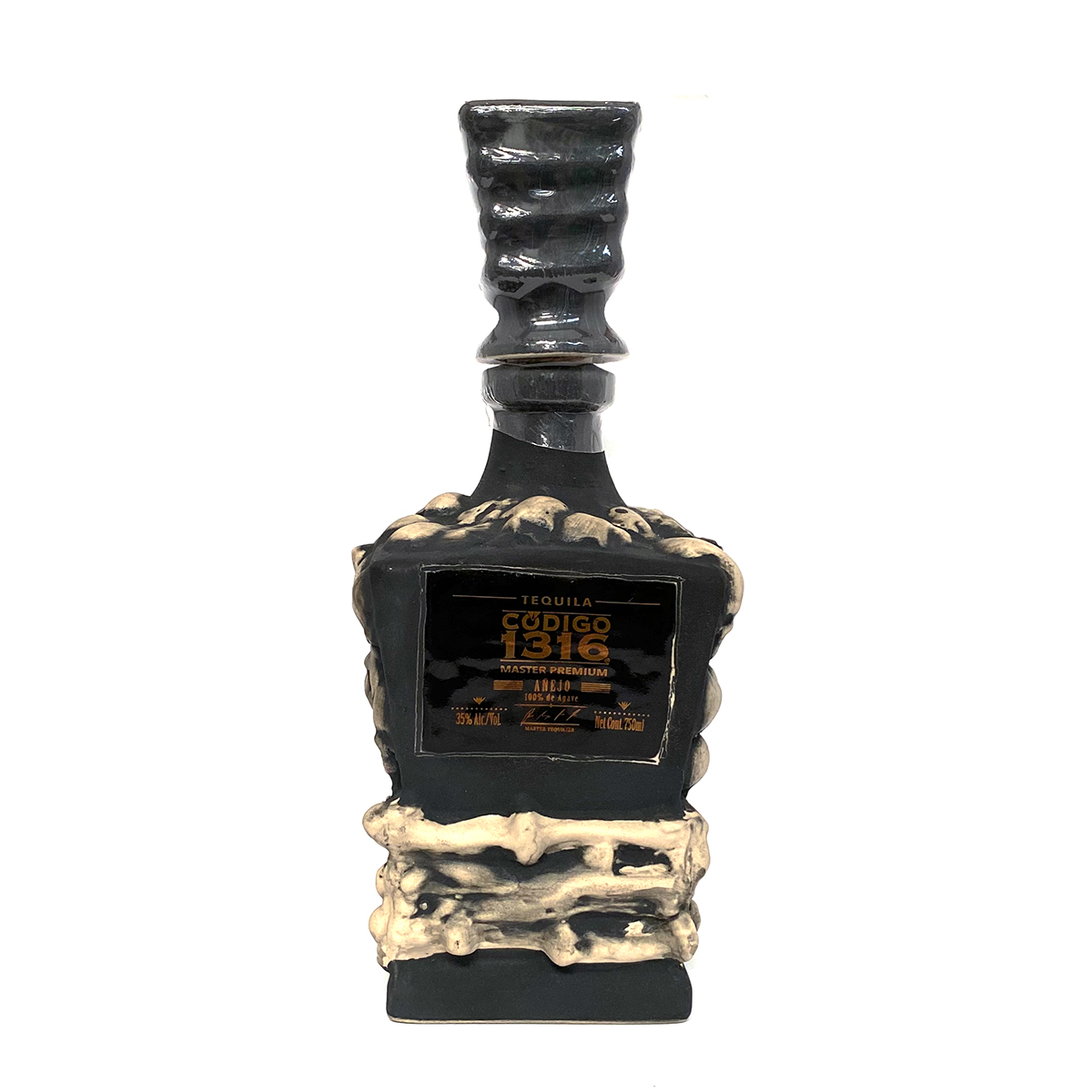 Tequila Código 1316 Añejo Cerámica Cráneos 750 ml