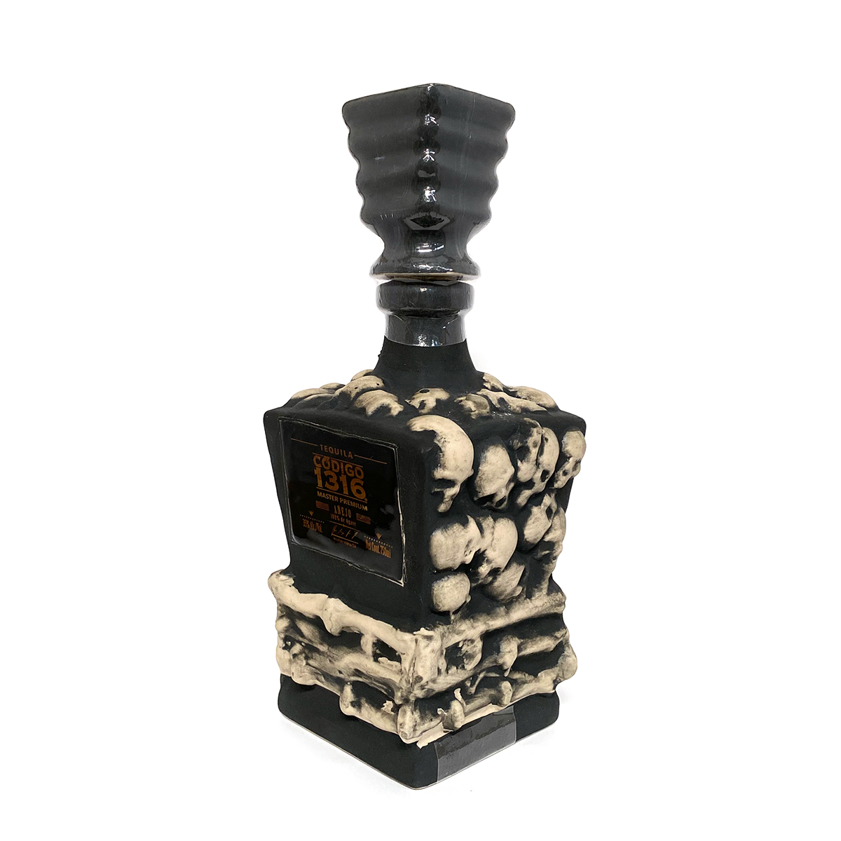 Tequila Código 1316 Añejo Cerámica Cráneos 750 ml