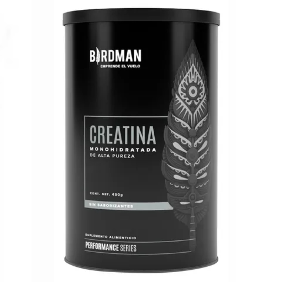 Creatina Monohidratada Birdman de alto pureza 450 g