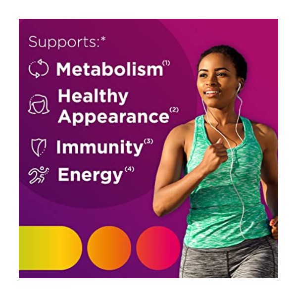 Centrum multivitamin women 65ct Energia,metabolismo