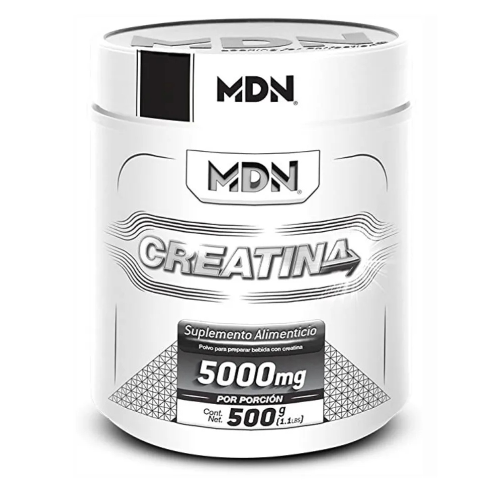 MDN SPORTS Creatina monohidratada 100% pura sin sabor 500 g