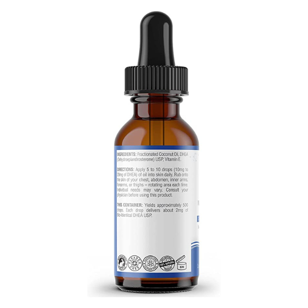 Bhrt naturals dhea oil in coconut oil  & vitamin E 30ml 