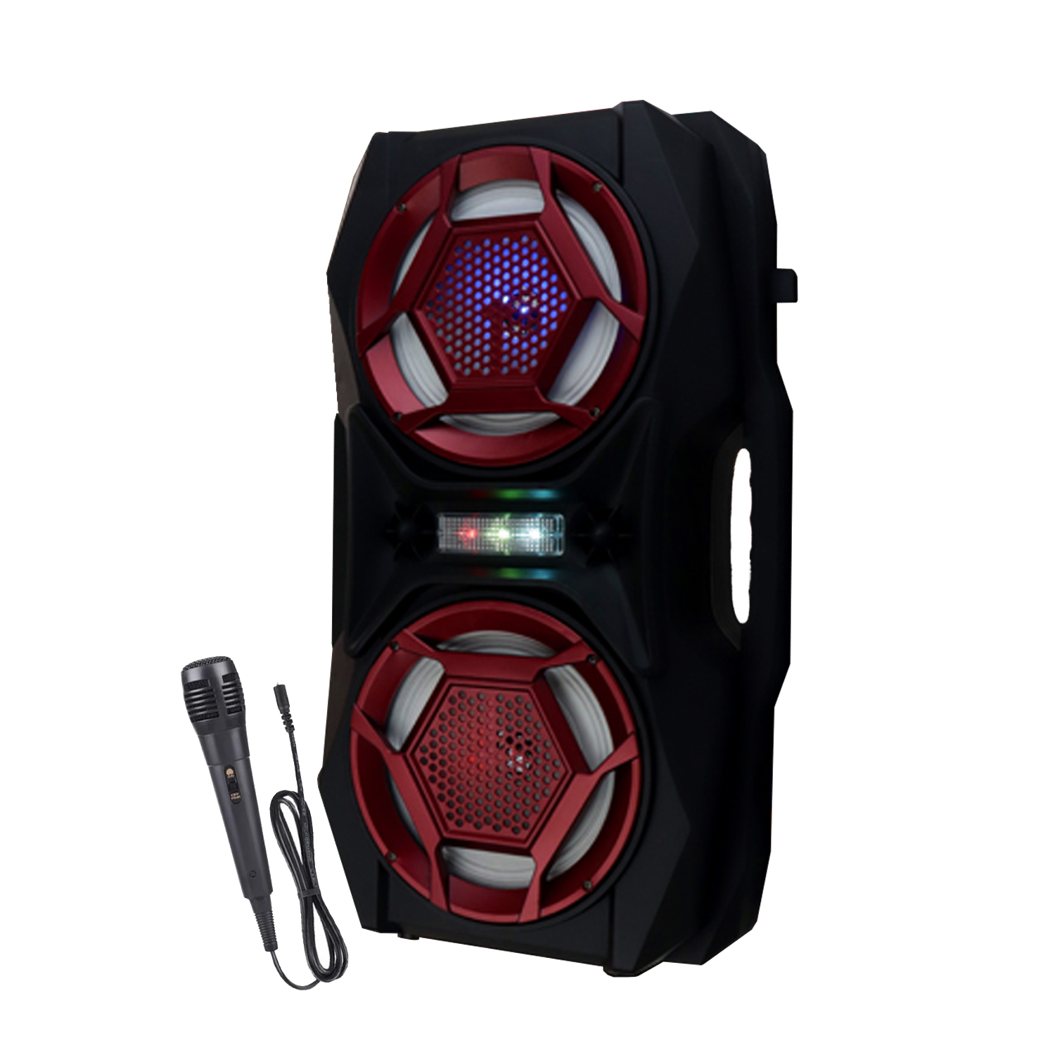 Bocina Doble Portátil Recargable de 6" Link Bits VB625T