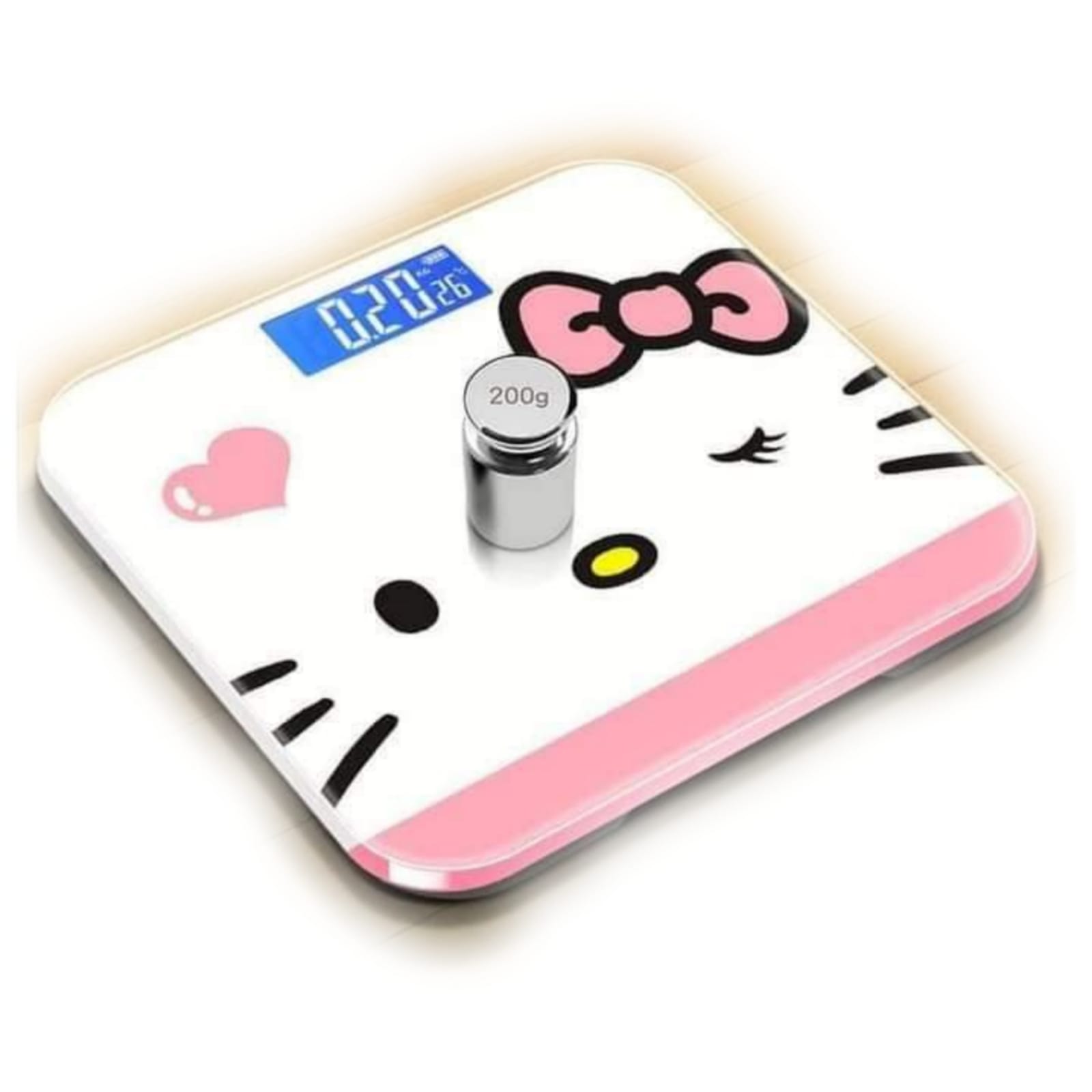 Bascula digital peso corporal hello kitty