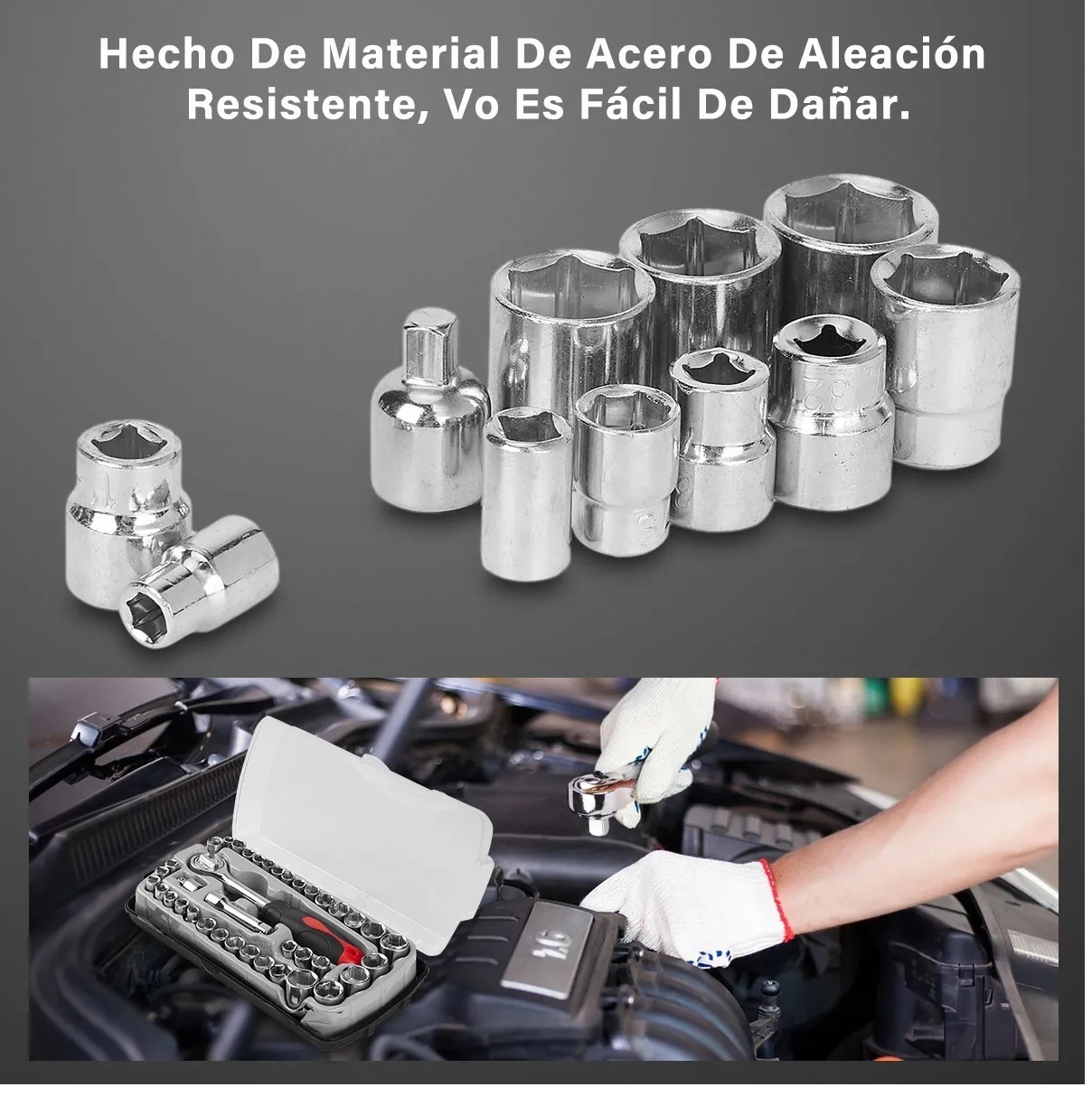 Herramientas Dados De Impacto, 40 Piezas