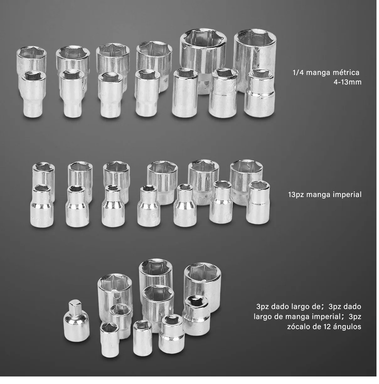 Herramientas Dados De Impacto, 40 Piezas