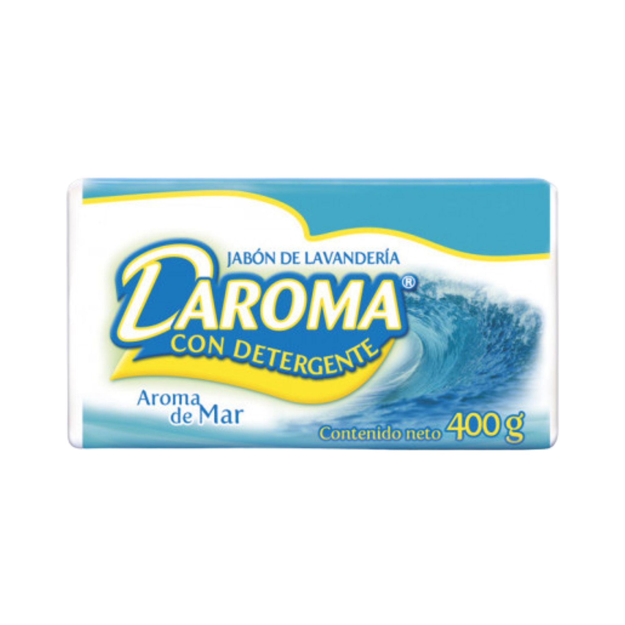 Jabón En Barra Blanco Daroma 25 Pz De 400g