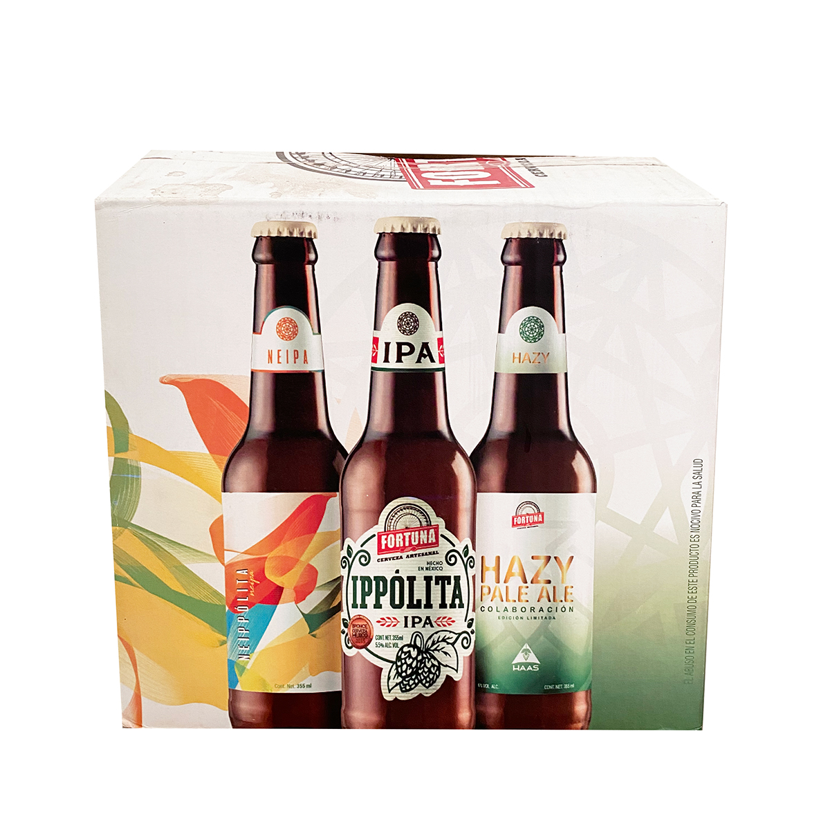 12 Pack Cerveza Fortuna Hoppy 355 Ml C/u