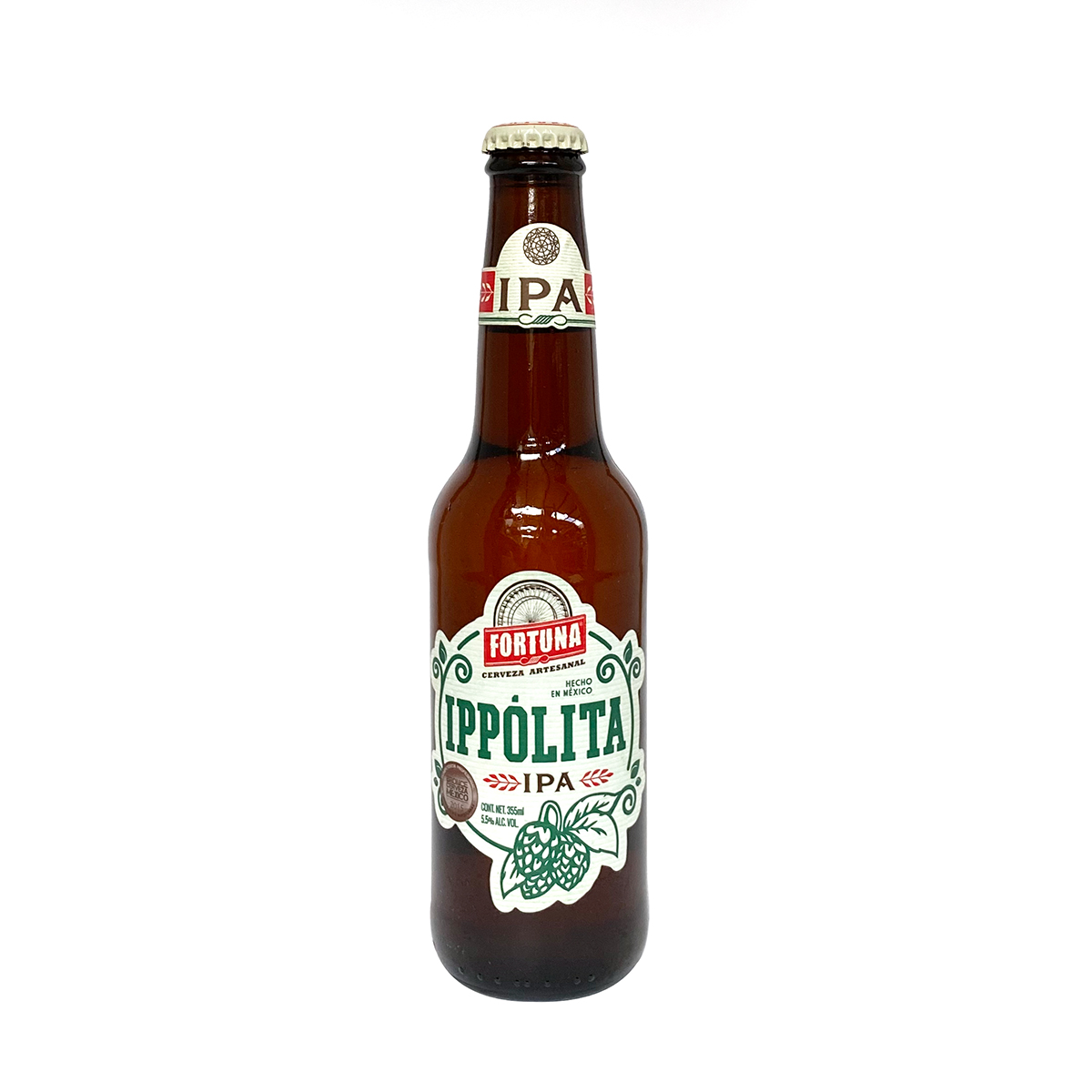 12 Pack Cerveza Fortuna Hoppy 355 Ml C/u