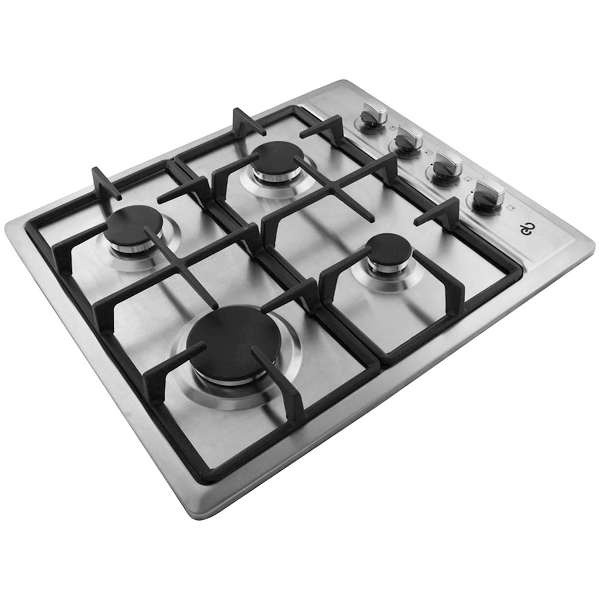 Parrilla A Gas Empotrable Eb 4 Quemadores Acero Eb-460