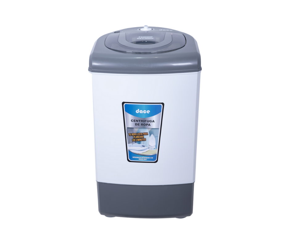 Centrifugadora Secadora 8 Kg Blanca Sd-37 Dace