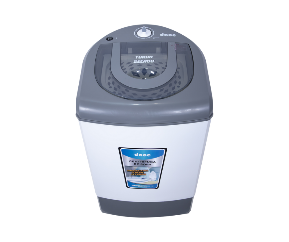Centrifugadora Secadora 8 Kg Blanca Sd-37 Dace