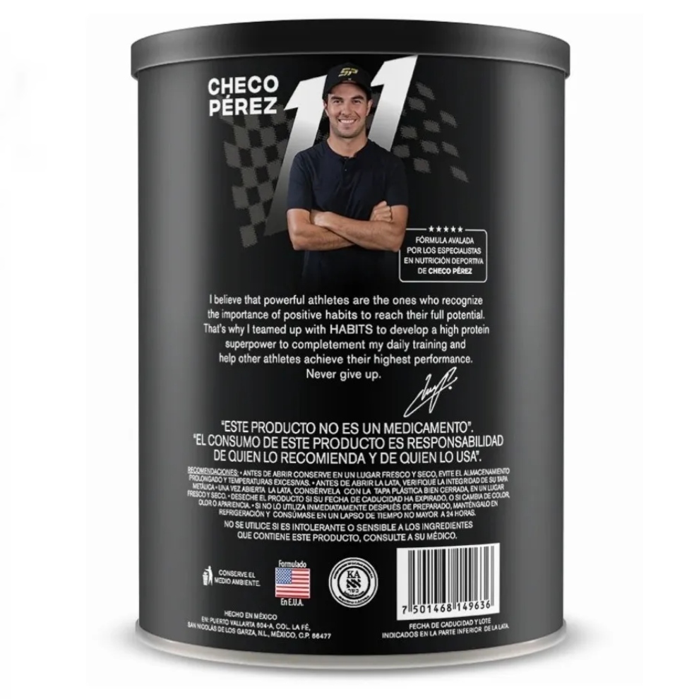 Proteína Cacao High Performance Habits 578 g piezas