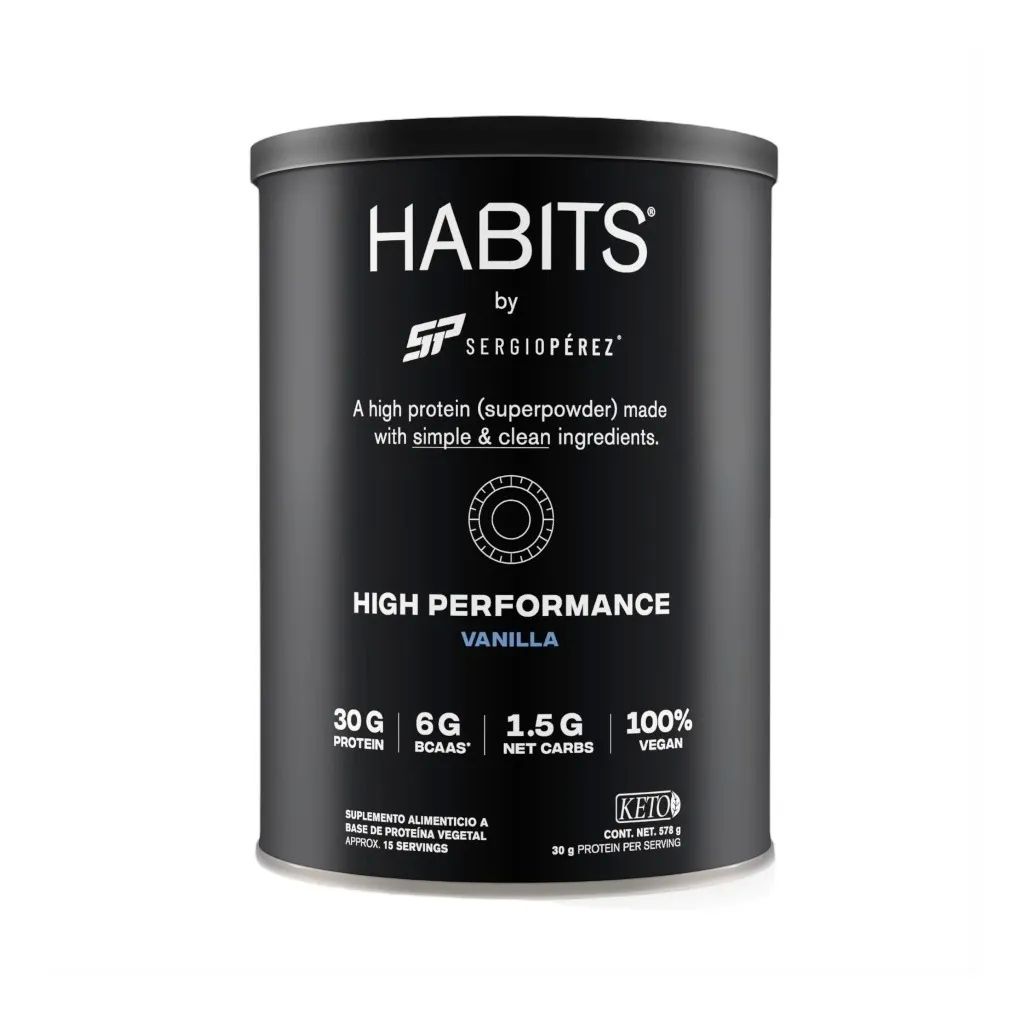 Proteína Vainilla High Performance Habits 578 g
