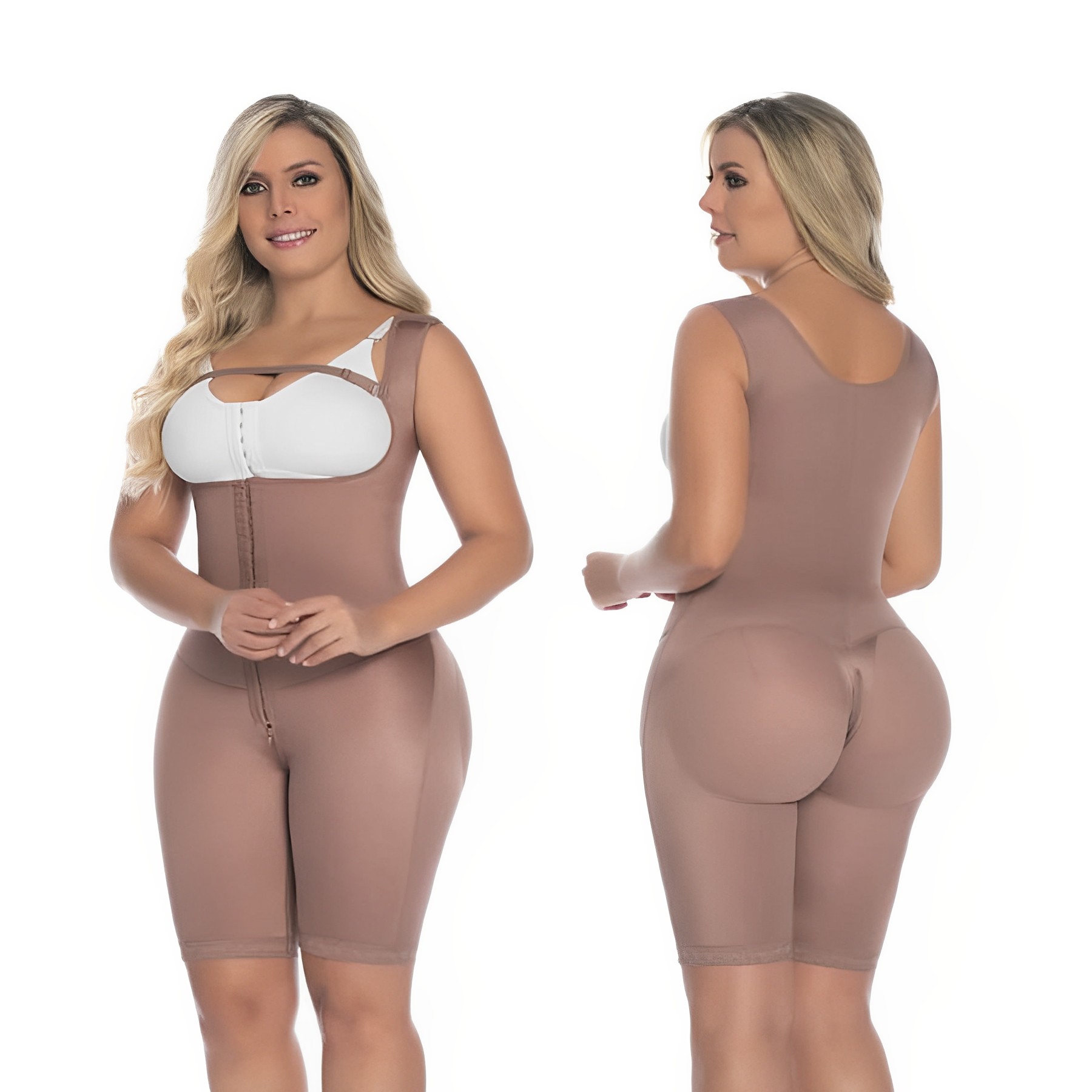 Faja Invisible Costuras Planas Primera Etapa Levanta Gluteos Prenda Colombiana Original