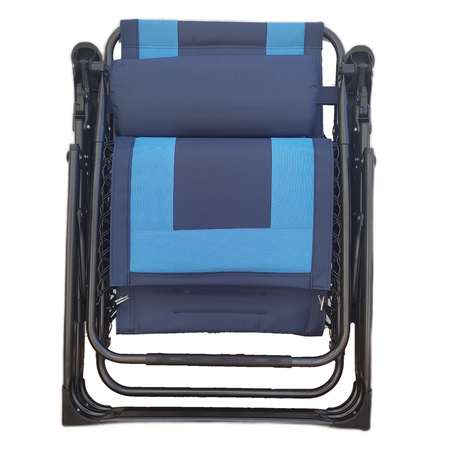Silla Camastro XL Reclinable y Plegable de Gravedad Cero para Exterior Jardin Playa Alberca Zero Gravity