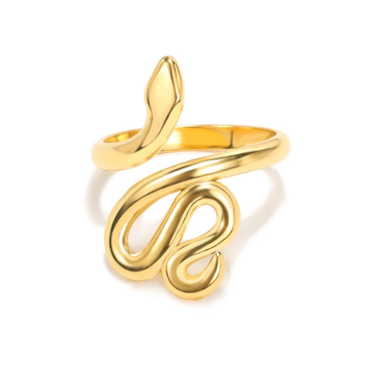 Acero Inoxidable Anillo Serpiente Amazon Anillos De Mujer Acero