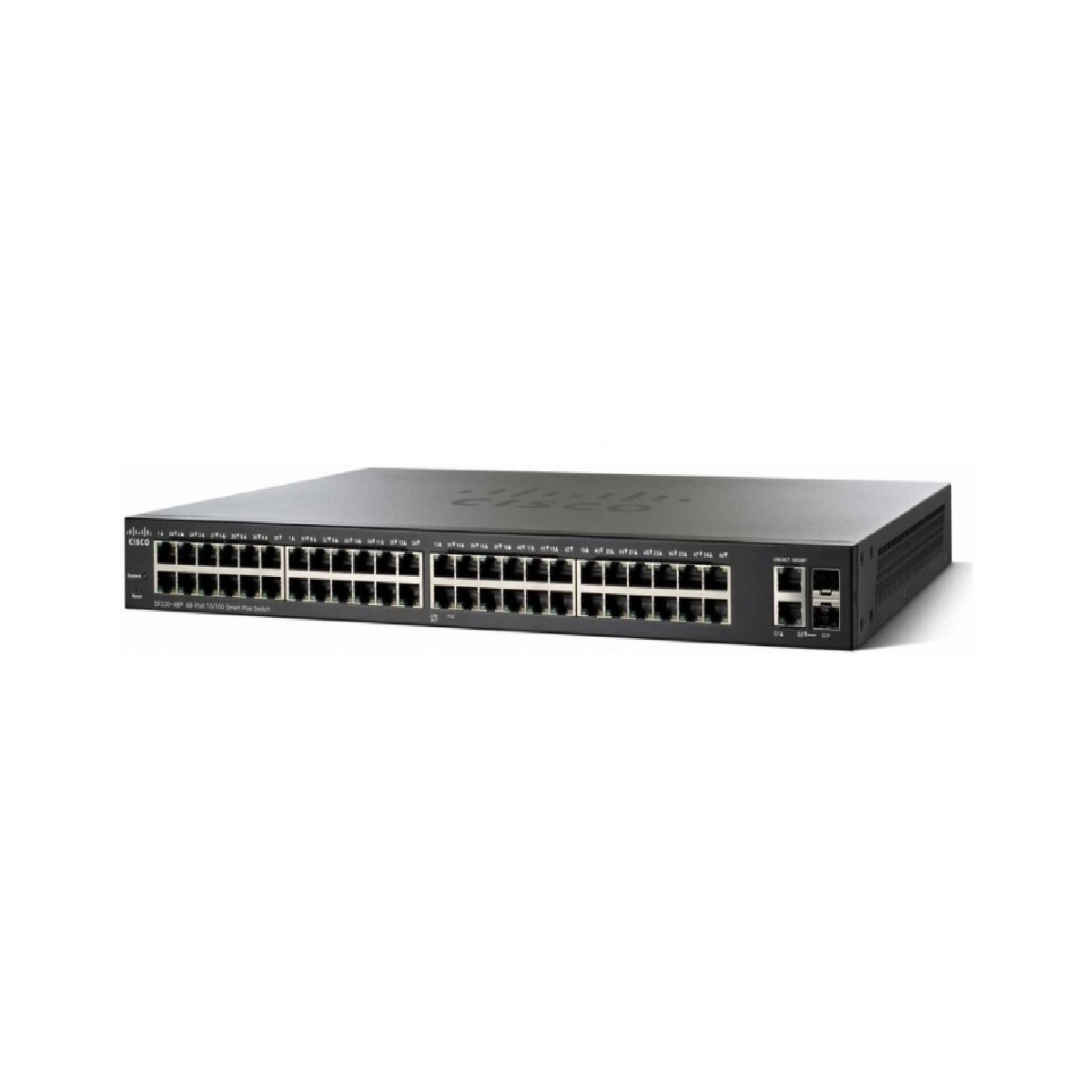 Cisco Switch 48 Puertos Capa 2 administrable Basico SF220-48P - PoE 10/100 Fast Ethernet