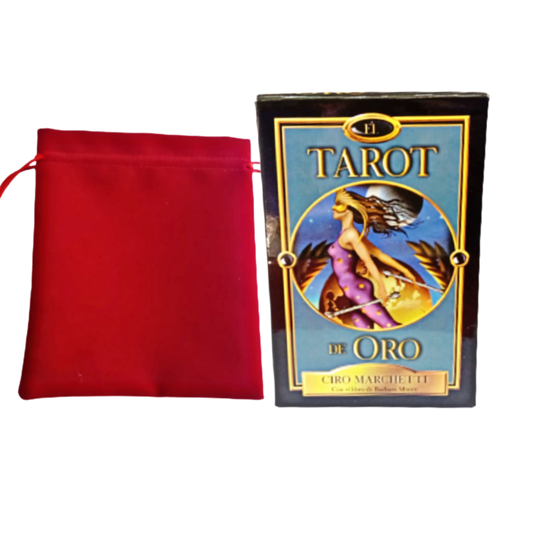 Tarot de Oro De Ciro Marchetti +bolso Grupo Editorial Tomo