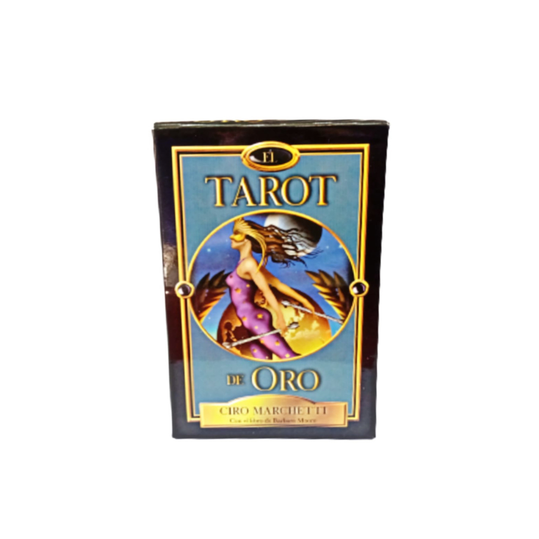 Tarot de Oro De Ciro Marchetti +bolso Grupo Editorial Tomo
