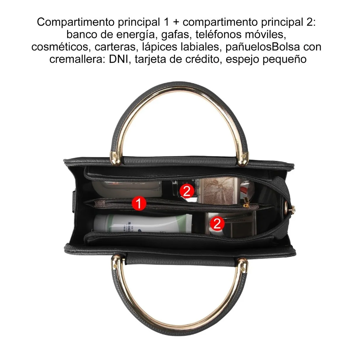 Bolsa Para Mujer Bolsa Para Cartera Crossbody Tote Moda Dama