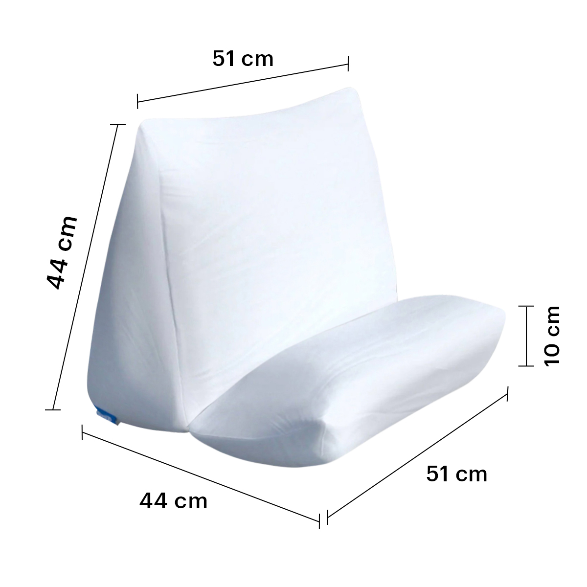 Almohada Multiusos Descanso 10 En 1 Flip Pillow Contour, Lo Necesito