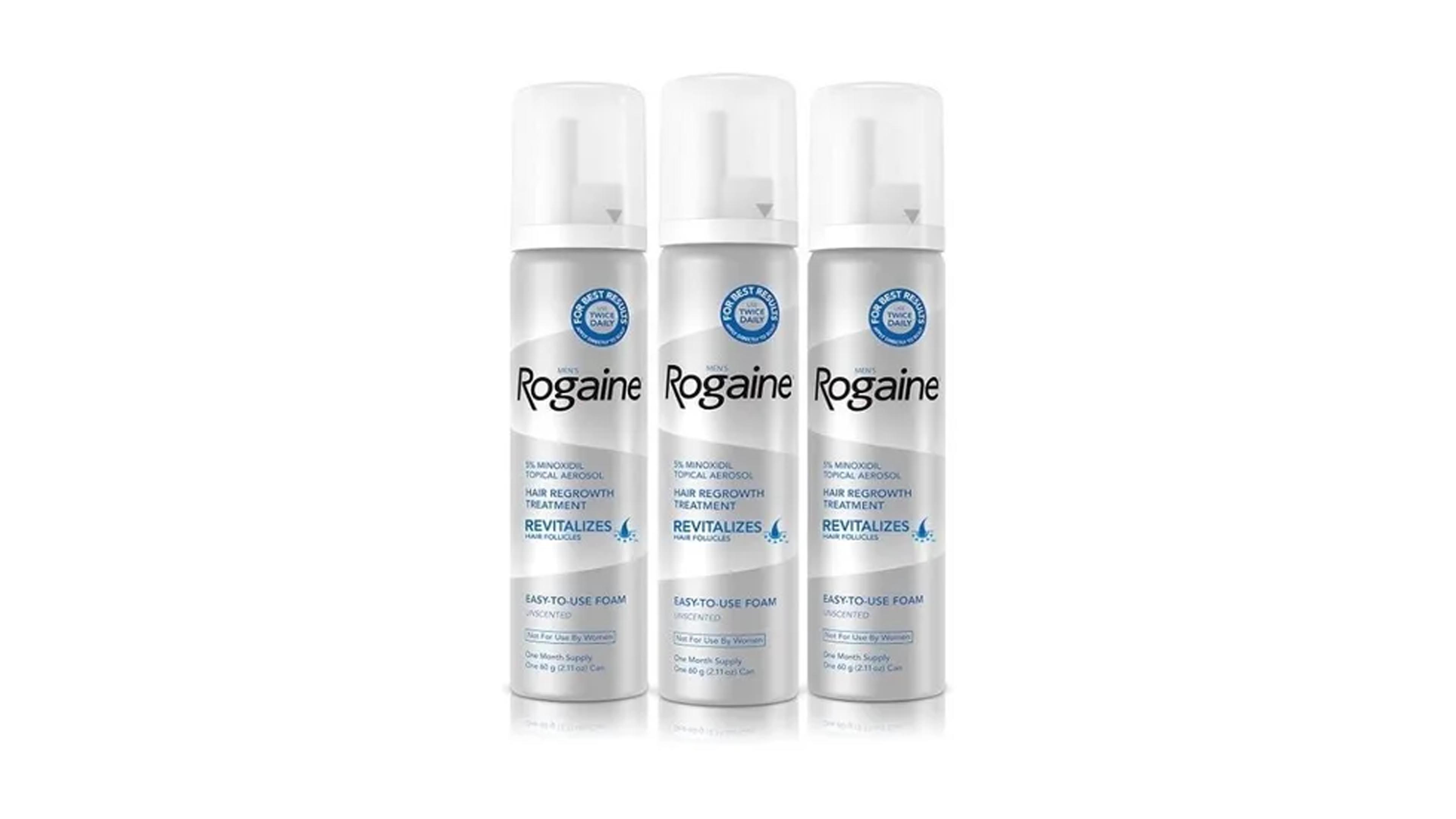 Minoxidil 5% Espuma Regeneradora Folicolas Cabello Rogaine Caballero 
