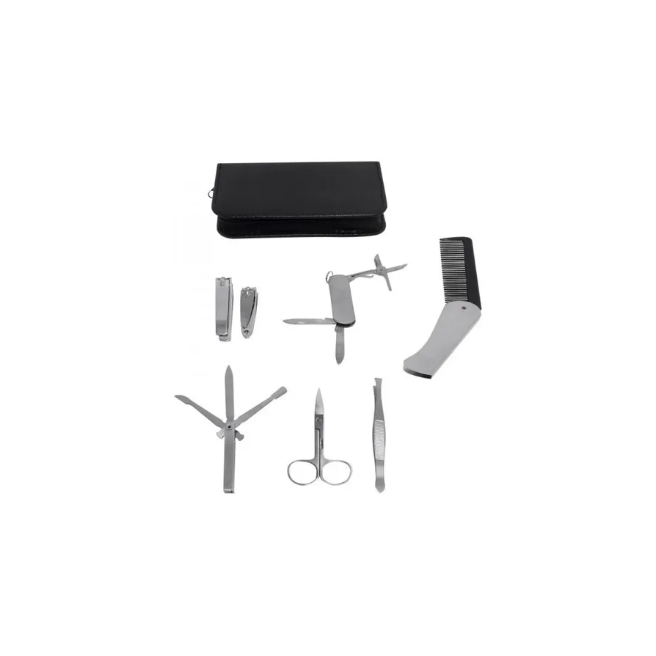 Juego De Manicura Kit De Pedicura Cortaúñas Acero Premium