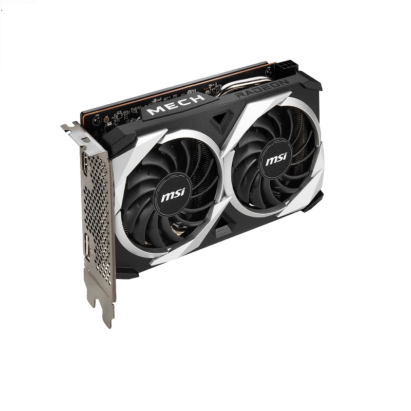 Tarjeta de Video MSI Radeon RX 6500 XT Mech 2X 4G OC GDDR6, PCI EXPRESS GEN. 4, 1024 núcleos 
