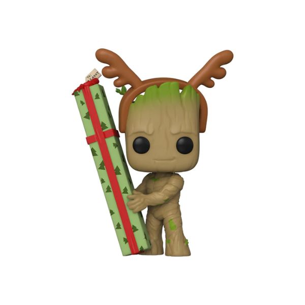 Groot Funko Pop Guardianes de la Galaxia Navidad