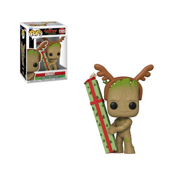 Groot Funko Pop Guardianes de la Galaxia Navidad