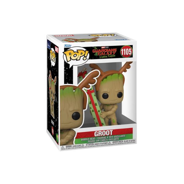 Groot Funko Pop Guardianes de la Galaxia Navidad