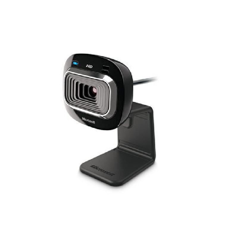 Cámara Web MICROSOFT Lifecam HD-3000, 30 pps, USB, Negro, 1280 x 720 Pixeles
