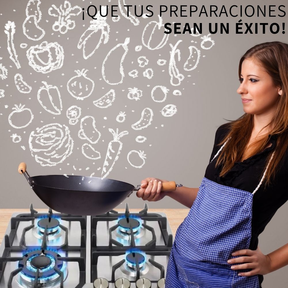 Parrilla Electrica Gas 4 Quemadores Acero Inoxidable Tactil