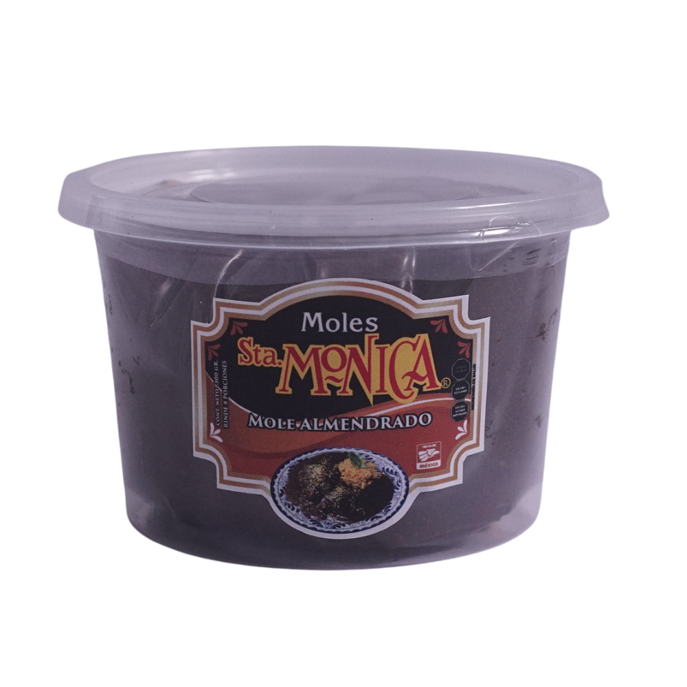 Mole Poblano Almendrado Santa Monica en pasta 500 gramos