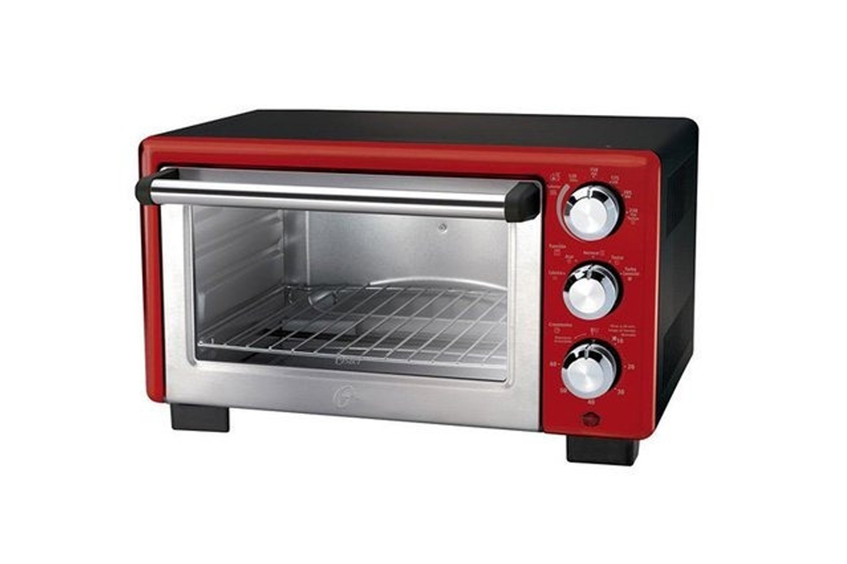 Horno Eléctrico 18 Litros  Rojo Oster