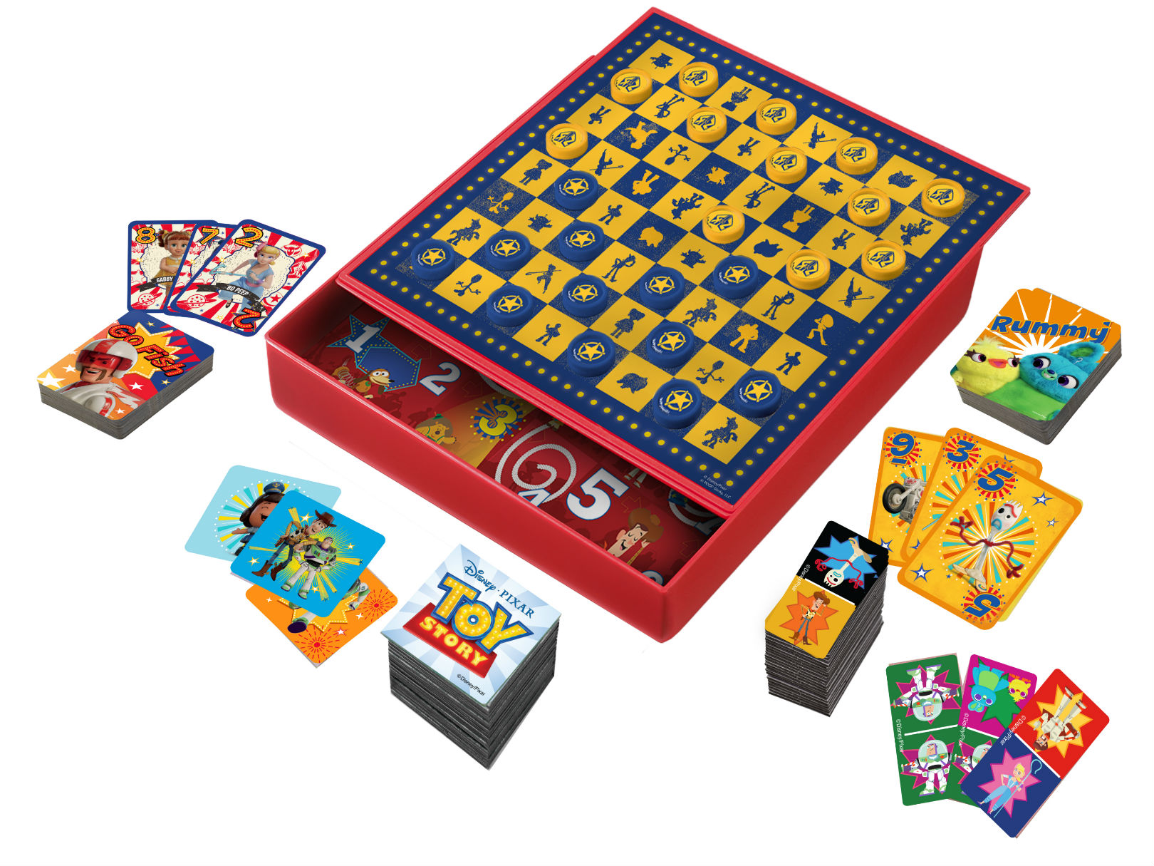 Toy Story 4 Caja De Juego 6 En 1 Spin Master